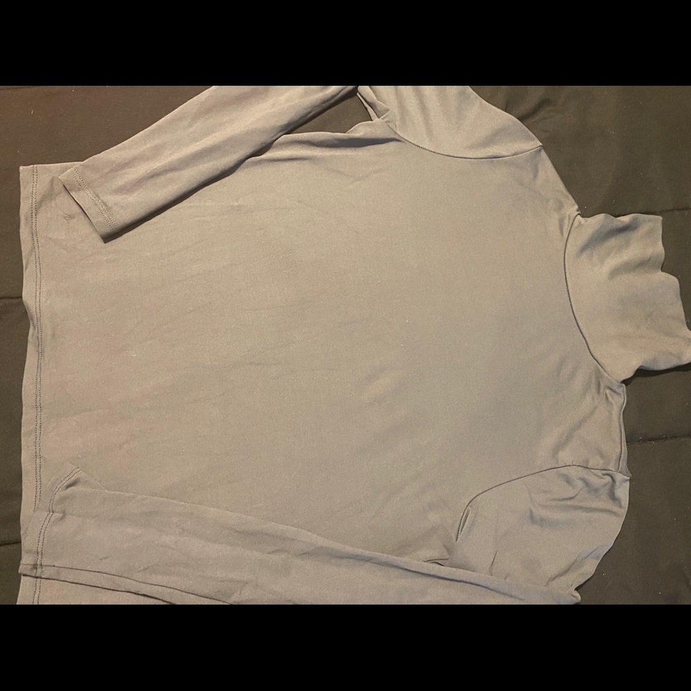 Limited Gray Mock turtleneck